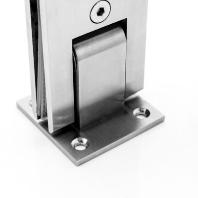 12mm Glass Shower Hinge in Heavy Duty Stainless Steel Material for Modern Bathrooms