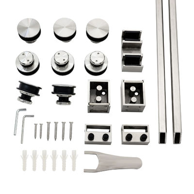 SSS/PSS Modern Sliding Shower Door Square Double TRACK for Home Bathroom Accessories