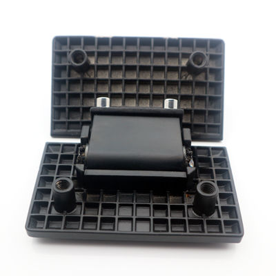Stainless Steel Glass Shower Cabin Hinge Black Color 180 Degree For Shower Enclosure