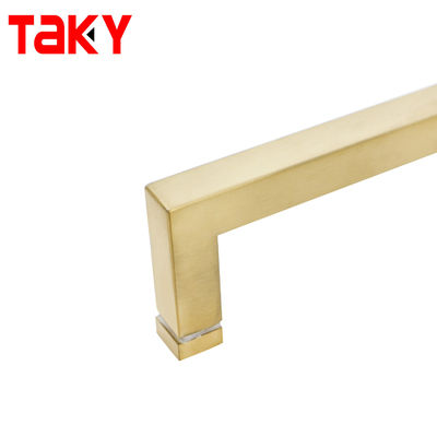 Customized Design Square Glass Pull Big Handle for Shower Door in Polish/Satin Finish