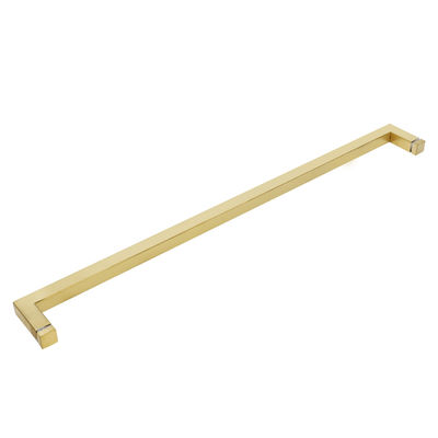 Customized Design Square Glass Pull Big Handle for Shower Door in Polish/Satin Finish
