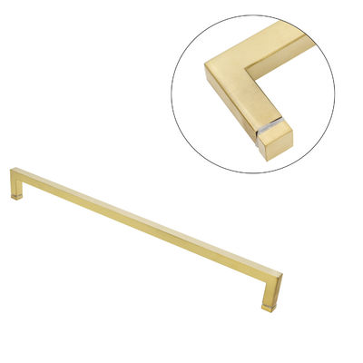 Customized Design Square Glass Pull Big Handle for Shower Door in Polish/Satin Finish