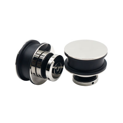 Frameless Stainless Steel Rollers Hanging Wheel Rail Track Sliding Barn Shower Glass Door Hardware Kits