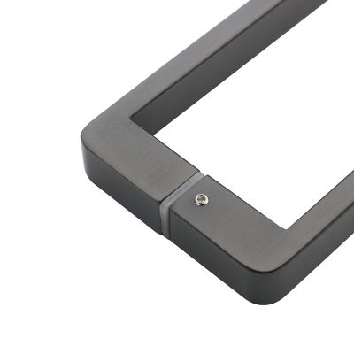 Silver Stainless Steel Shower Room Door Handle Modern and Functional for Modern Doors