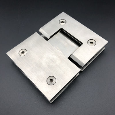 Zinc Alloy Polish Finish Shower Hinges for Foshan Shower Screen Installations