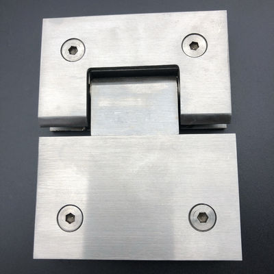 Zinc Alloy Polish Finish Shower Hinges for Foshan Shower Screen Installations