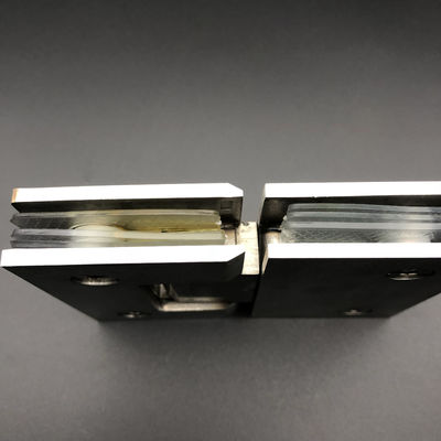Zinc Alloy Polish Finish Shower Hinges for Foshan Shower Screen Installations