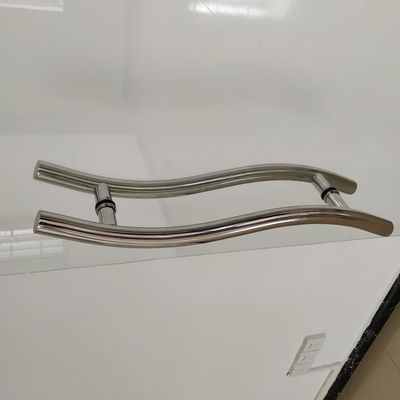 1000mm Long Customizable Double Sided Glass Door Pull Handles for Modern Design Style