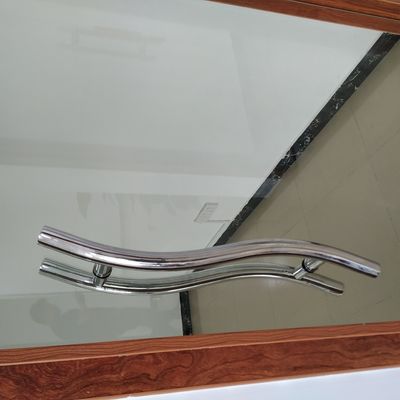 1000mm Long Customizable Double Sided Glass Door Pull Handles for Modern Design Style