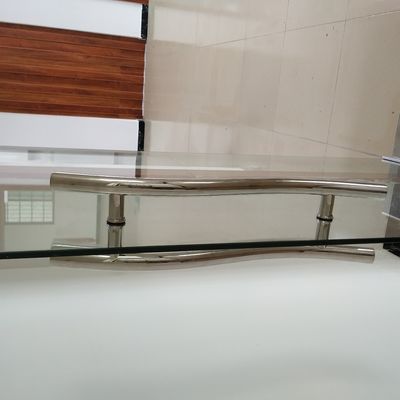 1000mm Long Customizable Double Sided Glass Door Pull Handles for Modern Design Style