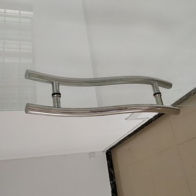 1000mm Long Customizable Double Sided Glass Door Pull Handles for Modern Design Style