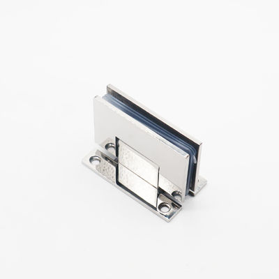 Golden Glass to Glass Shower Hinges 90*55mm Shower Glass Hinge for Enclosure