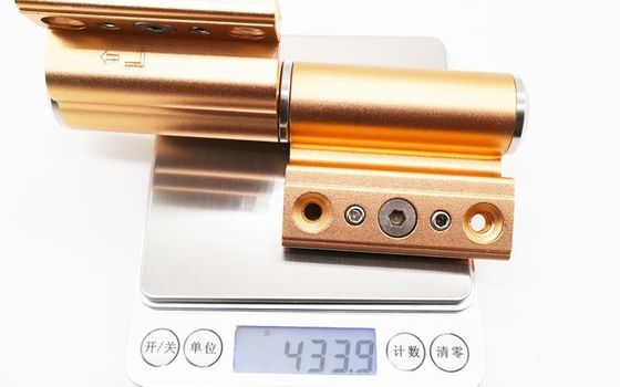 Golden Glass to Glass Shower Hinges Other Door Window Accessories for 90*55mm Doors