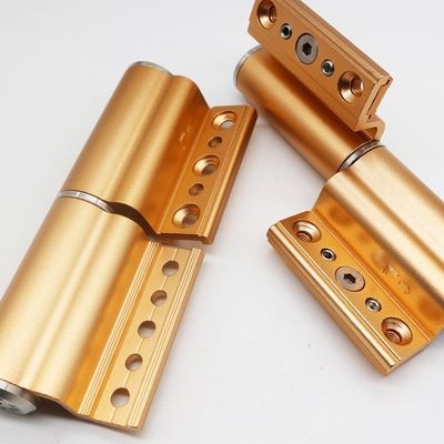 Golden Glass to Glass Shower Hinges Other Door Window Accessories for 90*55mm Doors