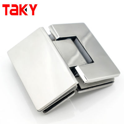 Modern Design Style 135 Degree Glass Hinge for Wall to Glass Shower Matt Black Finish