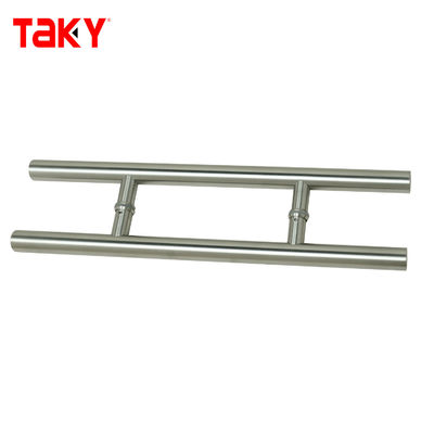 Exterior Stainless Steel Glass Door Pull Handle for 600mm Long Bathroom Shower Room