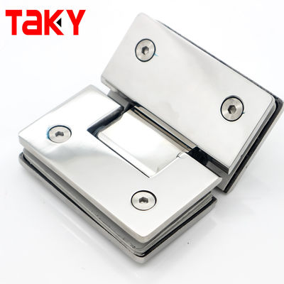Modern Design Style 135 Degree Glass Hinge for Wall to Glass Shower Matt Black Finish