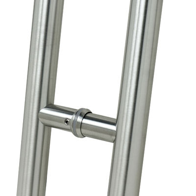 Exterior Stainless Steel Glass Door Pull Handle for 600mm Long Bathroom Shower Room