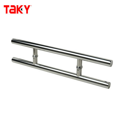 Door Window Handles Double Sided Sliding Glass Door Handle for Bathroom Steel Shower Room