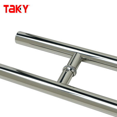 Door Window Handles Double Sided Sliding Glass Door Handle for Bathroom Steel Shower Room