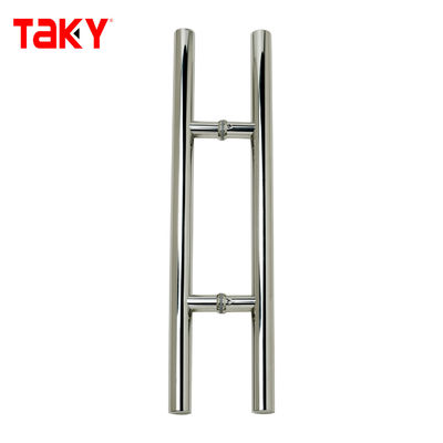 Door Window Handles Double Sided Sliding Glass Door Handle for Bathroom Steel Shower Room