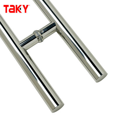 Door Window Handles Double Sided Sliding Glass Door Handle for Bathroom Steel Shower Room