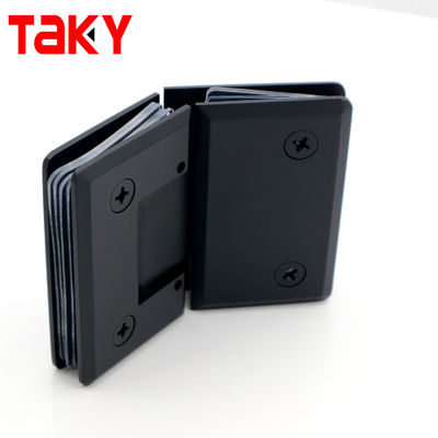 Glass Door Hardware Adjustable 135 Degree Glass to Glass Beveled Edge Shower Door Hinge