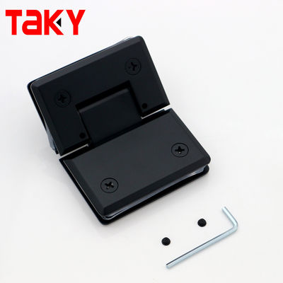 Glass Door Hardware Adjustable 135 Degree Glass to Glass Beveled Edge Shower Door Hinge