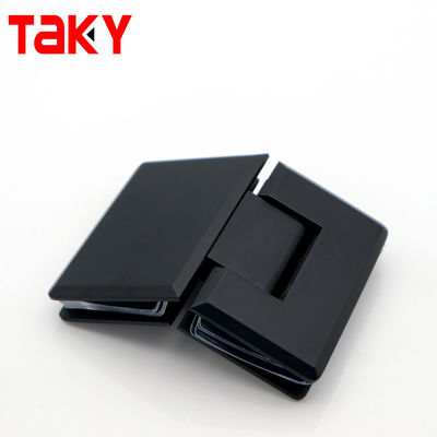 Glass Door Hardware Adjustable 135 Degree Glass to Glass Beveled Edge Shower Door Hinge