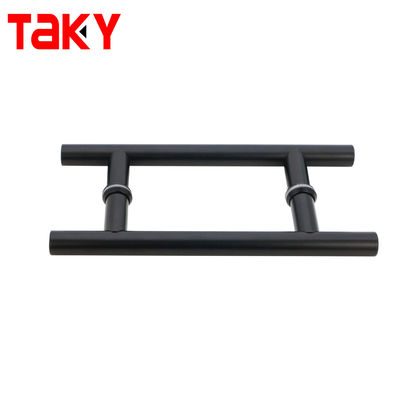 Glass and Wooden Door Handle for Office Sided Push Pull Puxadores para Porta de Vidros