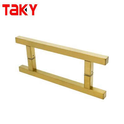 11 Inch Puxadores para Porta de Vidros Stainless Steel Brushed Gold Door Pull Handle
