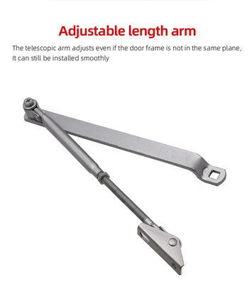 Punch-Free Automatic Sensor Door Closer for Temperature Range of -40 degree-80 drgree