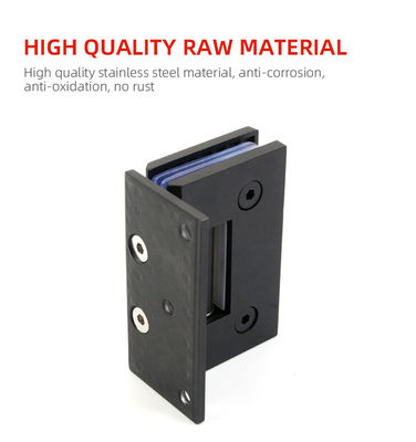 8-12 mm Toughened Glass Shower Door Hinge in Solid Brass Material for Hotel Bathroom