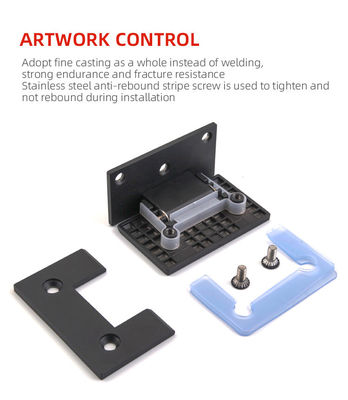 Hinges for Showers SS304 Soft Close Shower Hinge Bathroom Glass Door Stainless Steel Hinge
