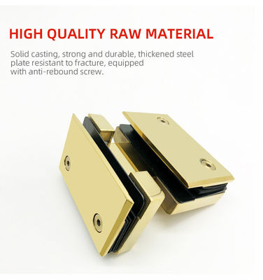 Modern Design 180 Degree Brass or Stainless Steel Glass Hardware Bathroom Door Shower Lifting Hinge
