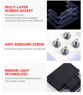 Enhance Your Shower Experience with Satin Steel 180 Degree Glass to Glass Door Hinge