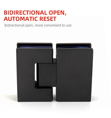 Stainless Steel Shower Door Hinges Suitable for 800-1200MM Door Width 5-6MM Thickness