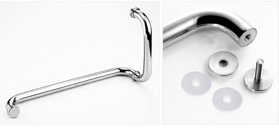 Interior Sliding Glass Door Pull Handle in SS 304 Stainless Steel with Polished Finish