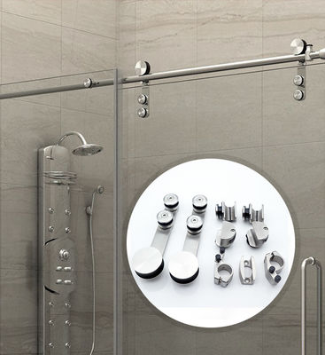 Transform Your Shower Room with Frameless Sliding Doors Stain/Chrome Finish Included