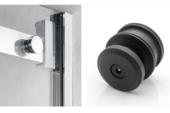 Sliding Glass Door Fittings Set for Hotel Shower Enclosure Frameless Glass Barn Door