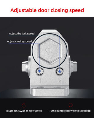 Adjustable Hidden Hydraulic Door Closer for Standard Applications and Smooth Closing