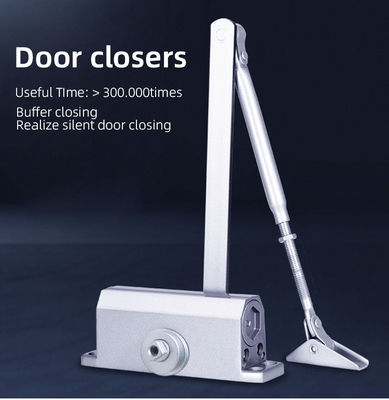 Adjustable Hidden Hydraulic Door Closer for Standard Applications and Smooth Closing