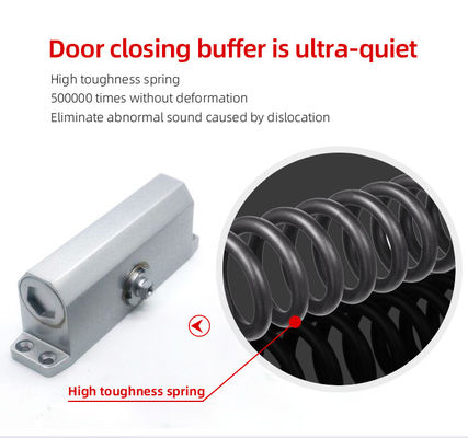 Adjustable Hidden Hydraulic Door Closer for Standard Applications and Smooth Closing