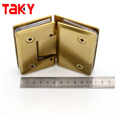 Square Glass Hinges 135 Shower Screen Hinge Self Closing Hinge for Shower Door
