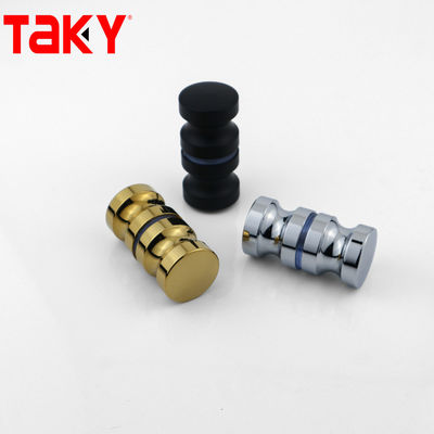 Bathroom Hardware Shower Fitting Brass Stainless Steel Pull Glass Door Handle and Knob