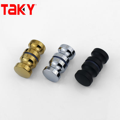 Bathroom Hardware Shower Fitting Brass Stainless Steel Pull Glass Door Handle and Knob