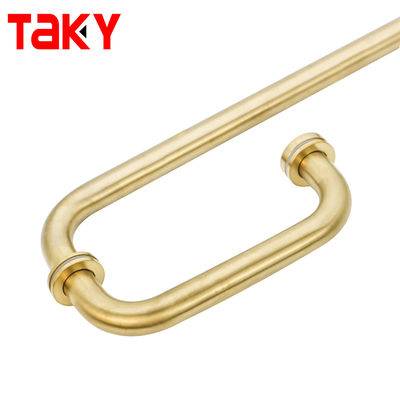 Customization Aluminium Stainless Steel Hardware Pull Handles Shower Screen Glass Door Handle