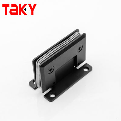 China Wholesale Matt Black 90 Degree Wall to Glass 10 mm Shower Glass Door Hinge
