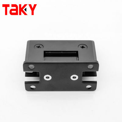 China Wholesale Matt Black 90 Degree Wall to Glass 10 mm Shower Glass Door Hinge