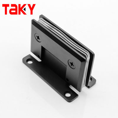 China Wholesale Matt Black 90 Degree Wall to Glass 10 mm Shower Glass Door Hinge